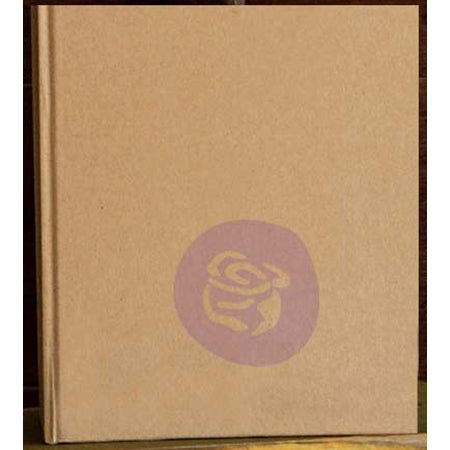 Prima Marketing Prima Memory Hardware Chipboard Album 4.5"X4.5" - Kraft Tiny W/6 Pages
