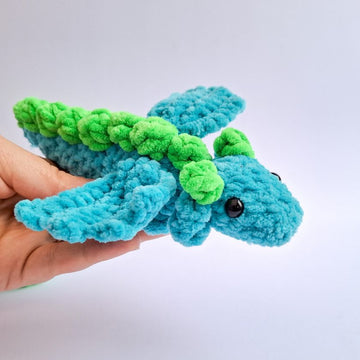 Crochet Dragon low sew pattern