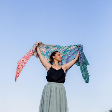 Chamarel Shawl