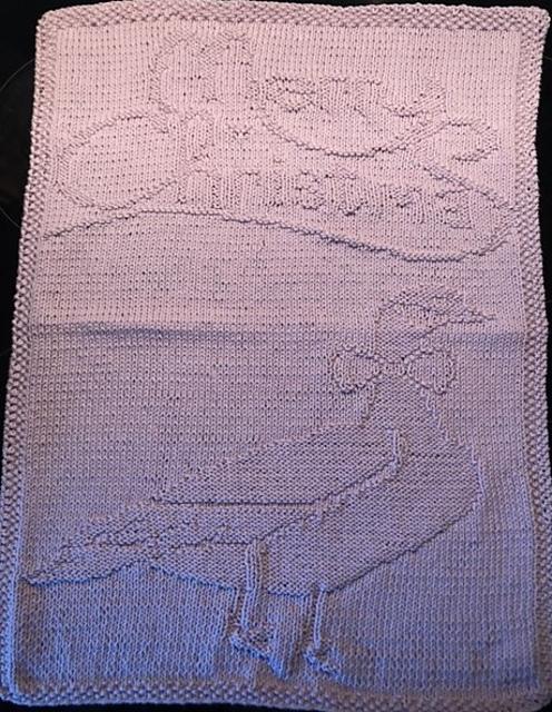 Nr. 367 14. Goose Merry Christmas guest towel