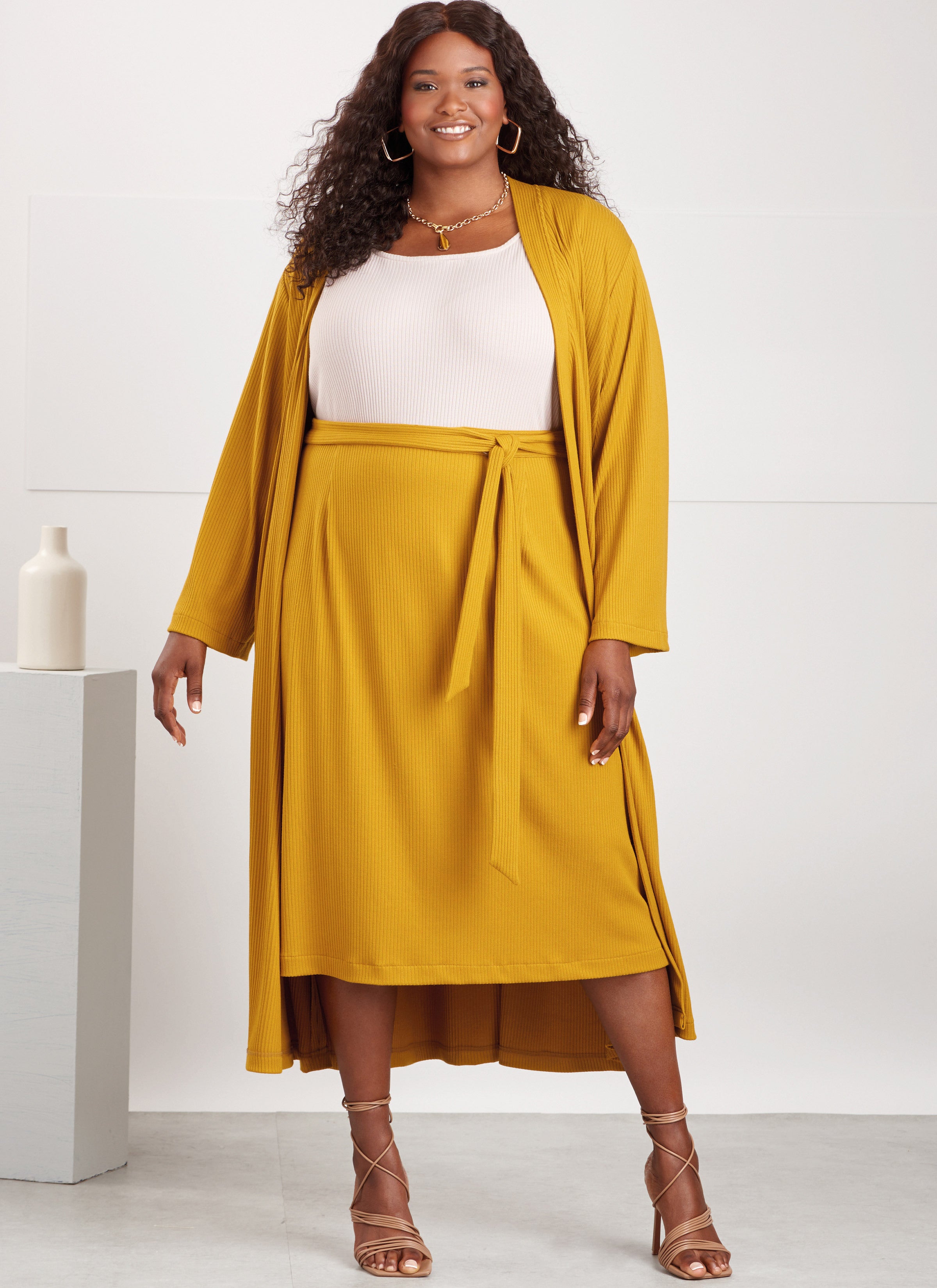 Simplicity Women's Knit Top, Cardigan and Skirt S9717 - Sewing Pattern
