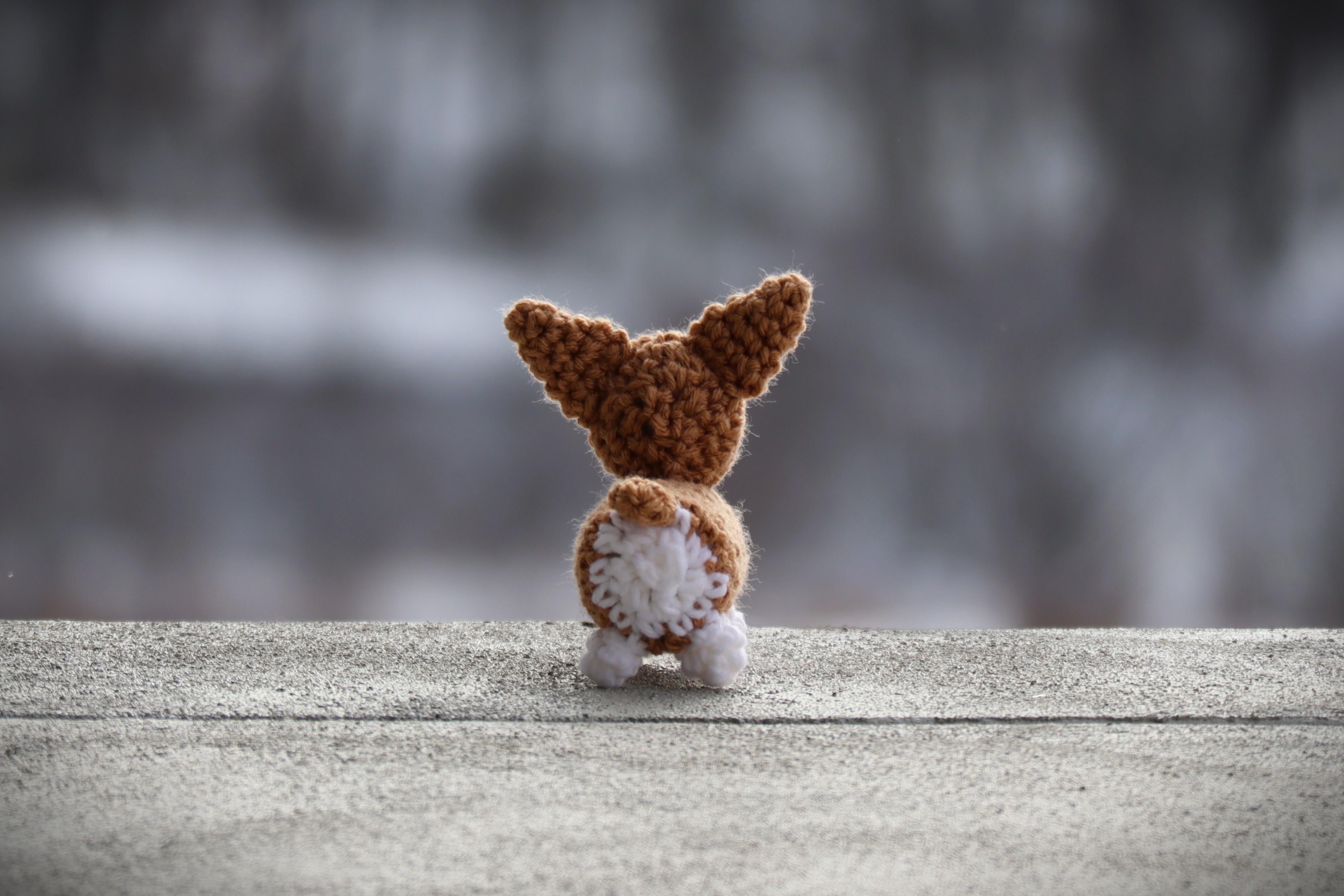 Mini Corgi Amigurumi