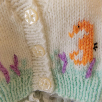 Premature Baby Sea Collection Cardi & Octopus Set