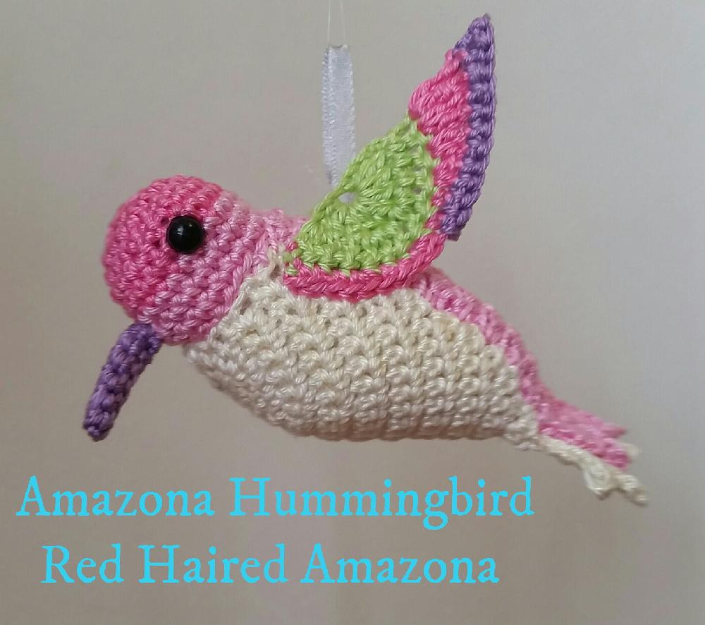 Amigurumi Bird: Pearly Hummingbird