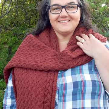 Fireside Wrap & Scarf