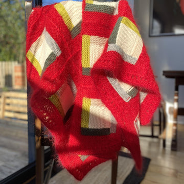 Log Cabin Lapghan