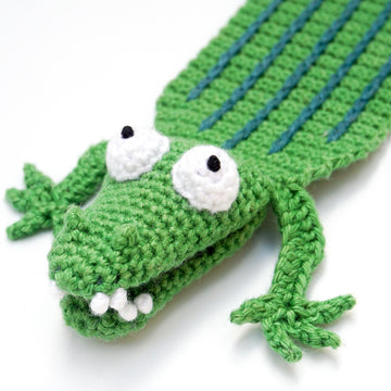 Crocodile Bookmark Crochet Pattern