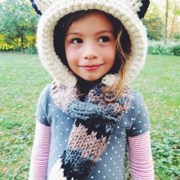 Finley the Fox Hooded Scarf