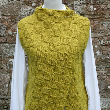 Sorbet wrap / sleeveless jacket