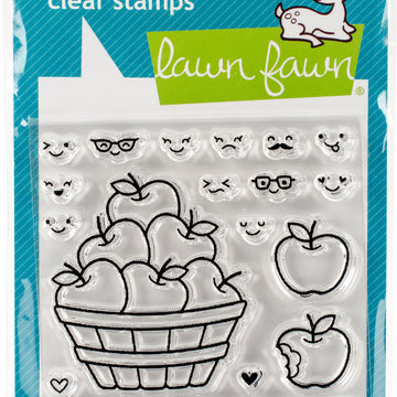 Lawn Fawn Clear Stamps 3"X4" - Thanks A Bushel