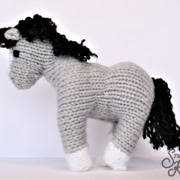 Horse Pony Knitting Pattern Snoo's Knits