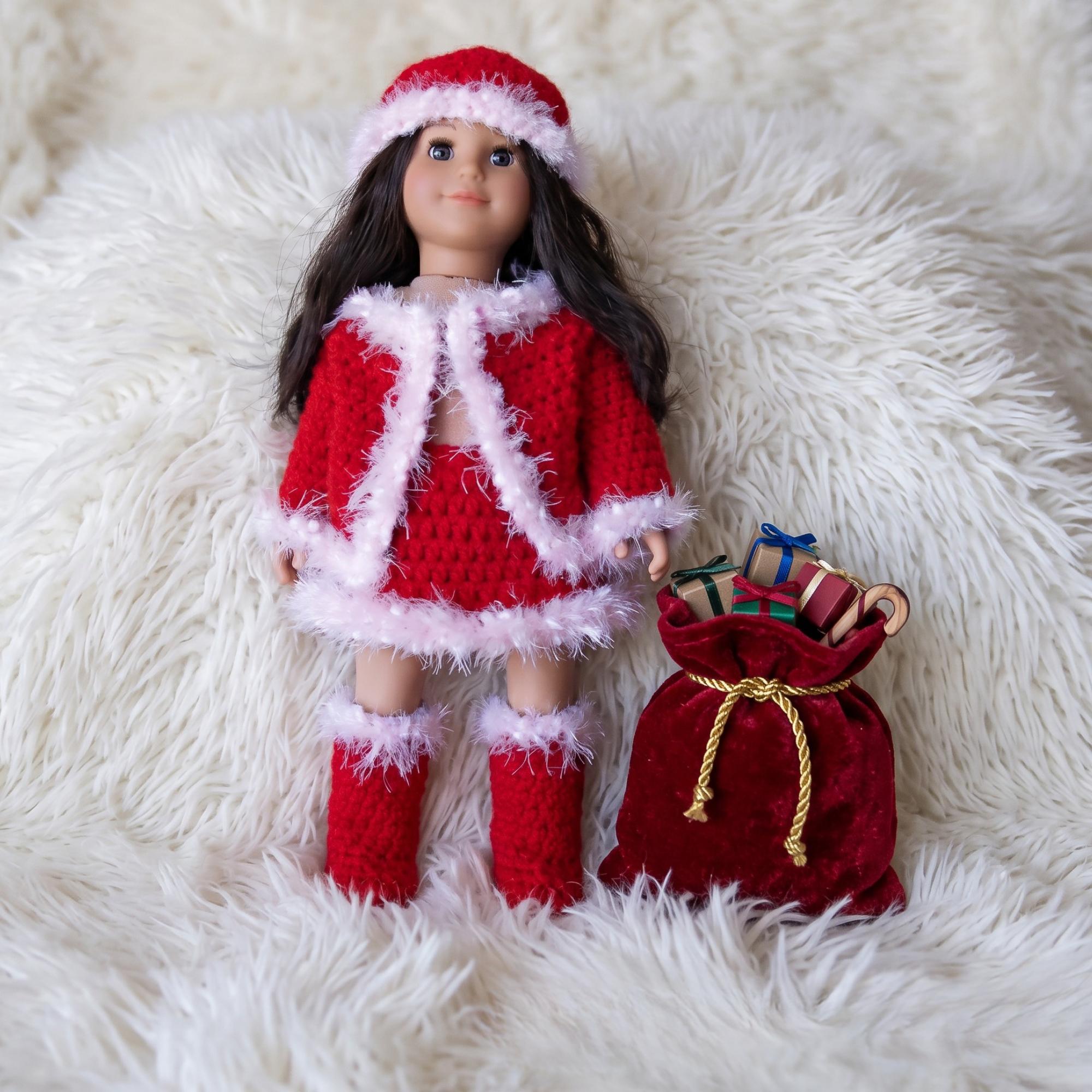 Christmas Doll Outfit