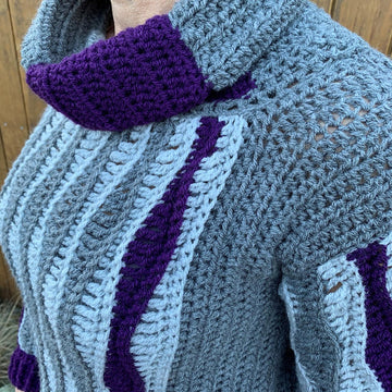 Vertical Waves Sweater
