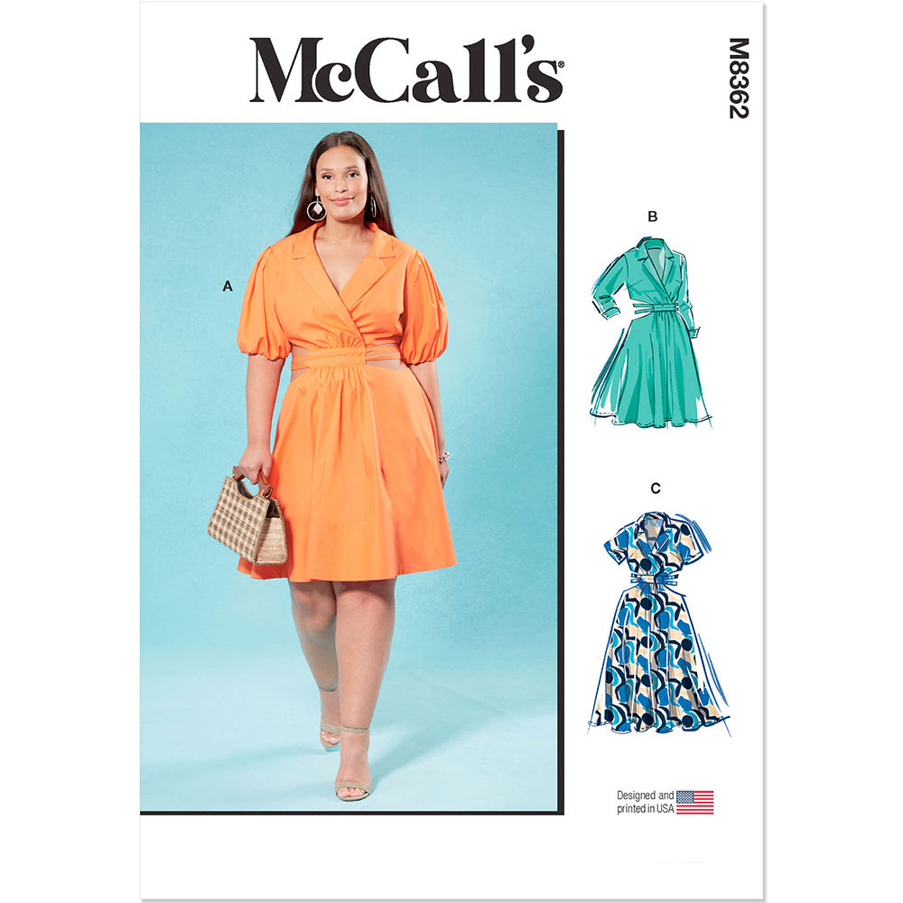 McCall's Women's Dress M8362 - Sewing Pattern