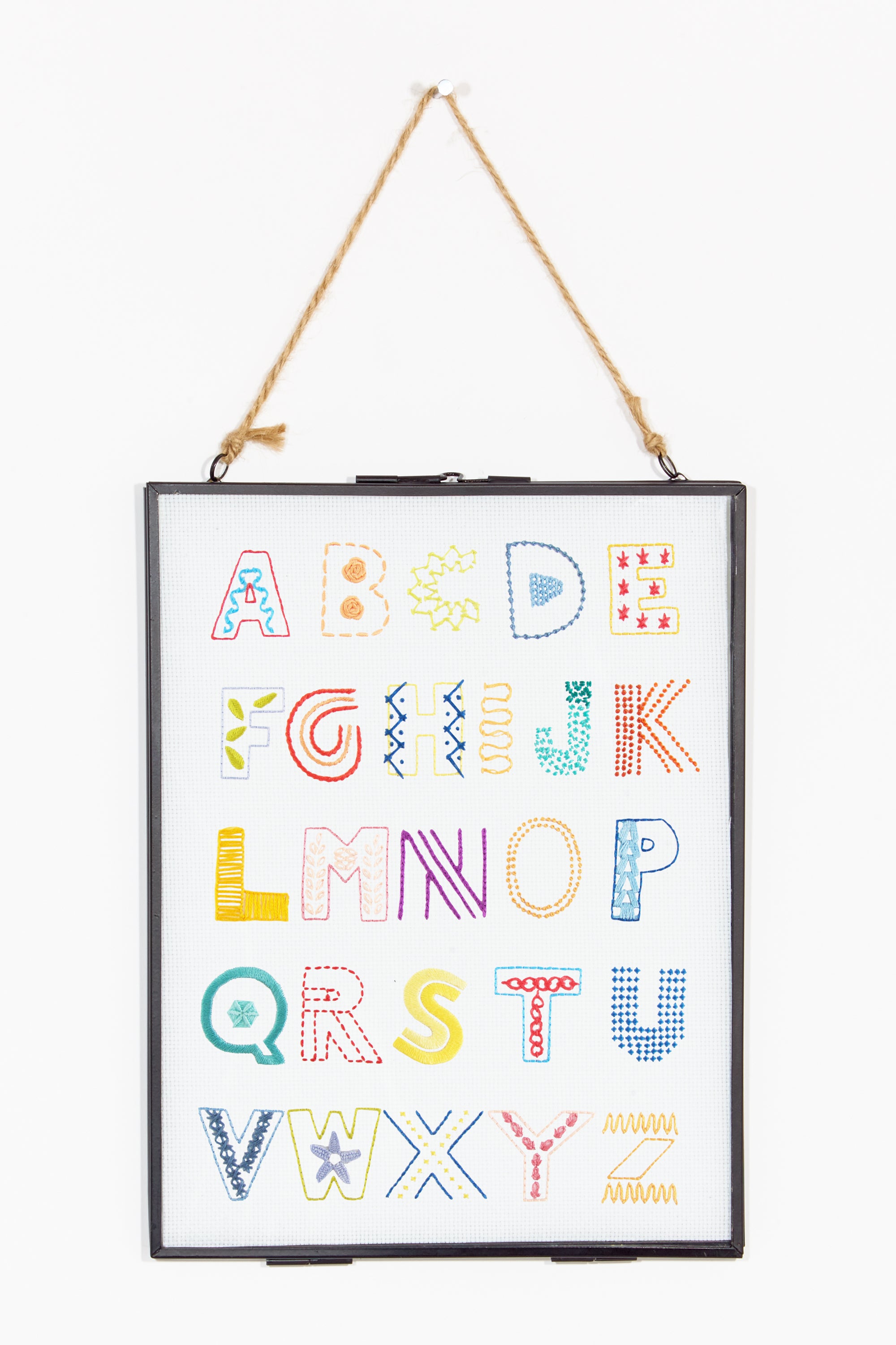 Stitch Alphabet  in DMC - PAT0150 -  Downloadable PDF