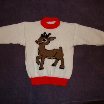 Christmas Rudolph Reindeer Jumper #1