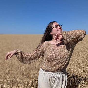 Gossamer Mohair Boatneck