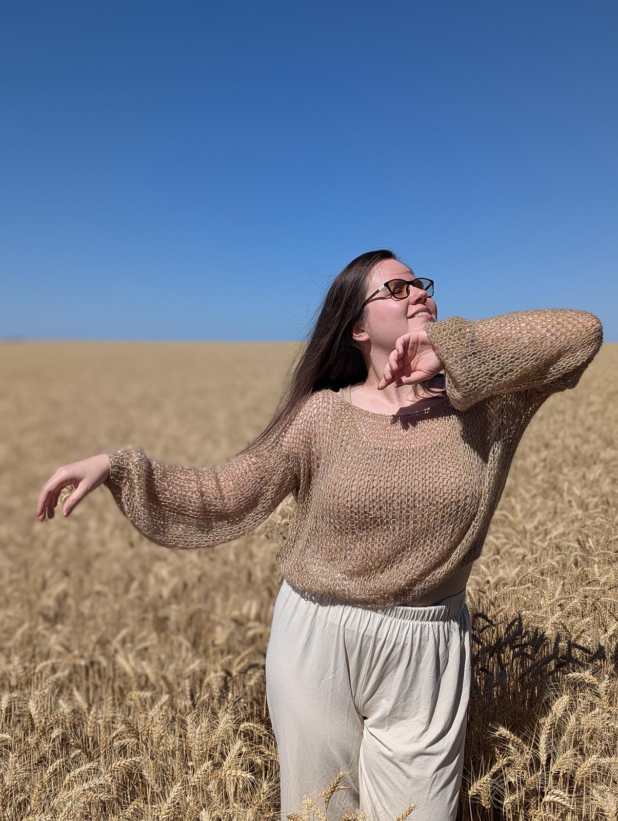 Gossamer Mohair Boatneck