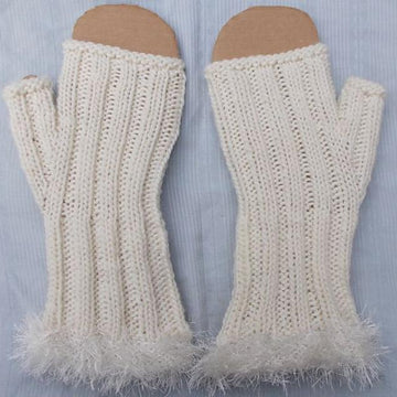 Super Simple Ribbed Mitts