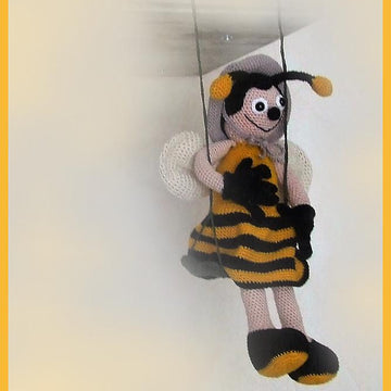 Wasp Wanda amigurumi doll