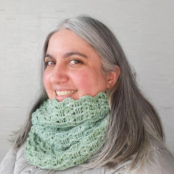 Textured Waves Hooded Cowl