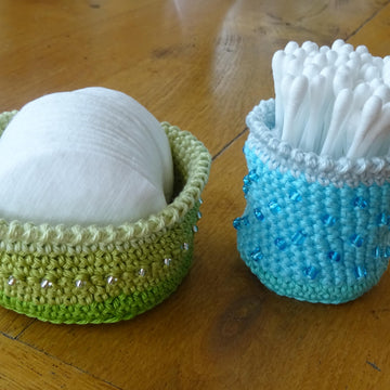 Beaded pots