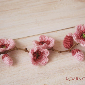 Crochet Cherry Blossom