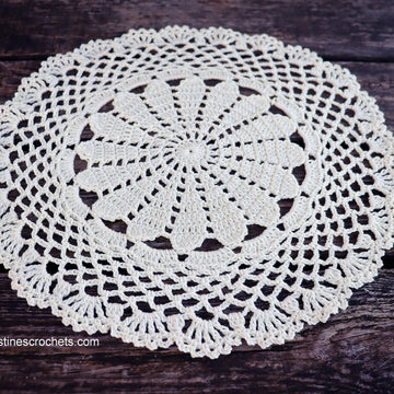 Delicate Lace Doily Written Pattern