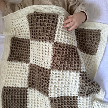 All Checkered Out Baby Blanket