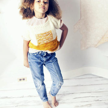 The Sunrise Pullover Color Block Sweater