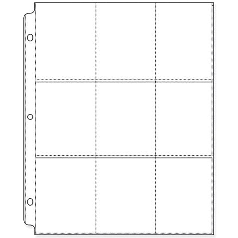 We R Memory Keepers We R Ring Photo Sleeves 8.5"X11" 10/Pkg - Baseball Card