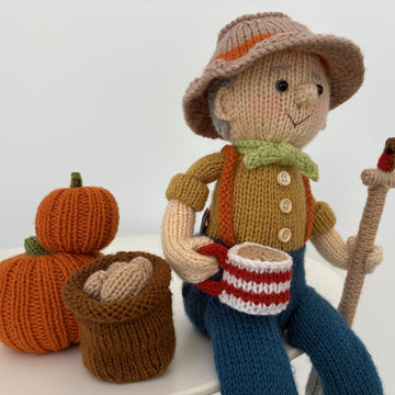 Monty on the allotment shelf