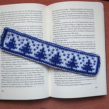 Winter bookmark