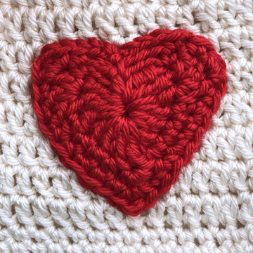 Easy Heart Hat