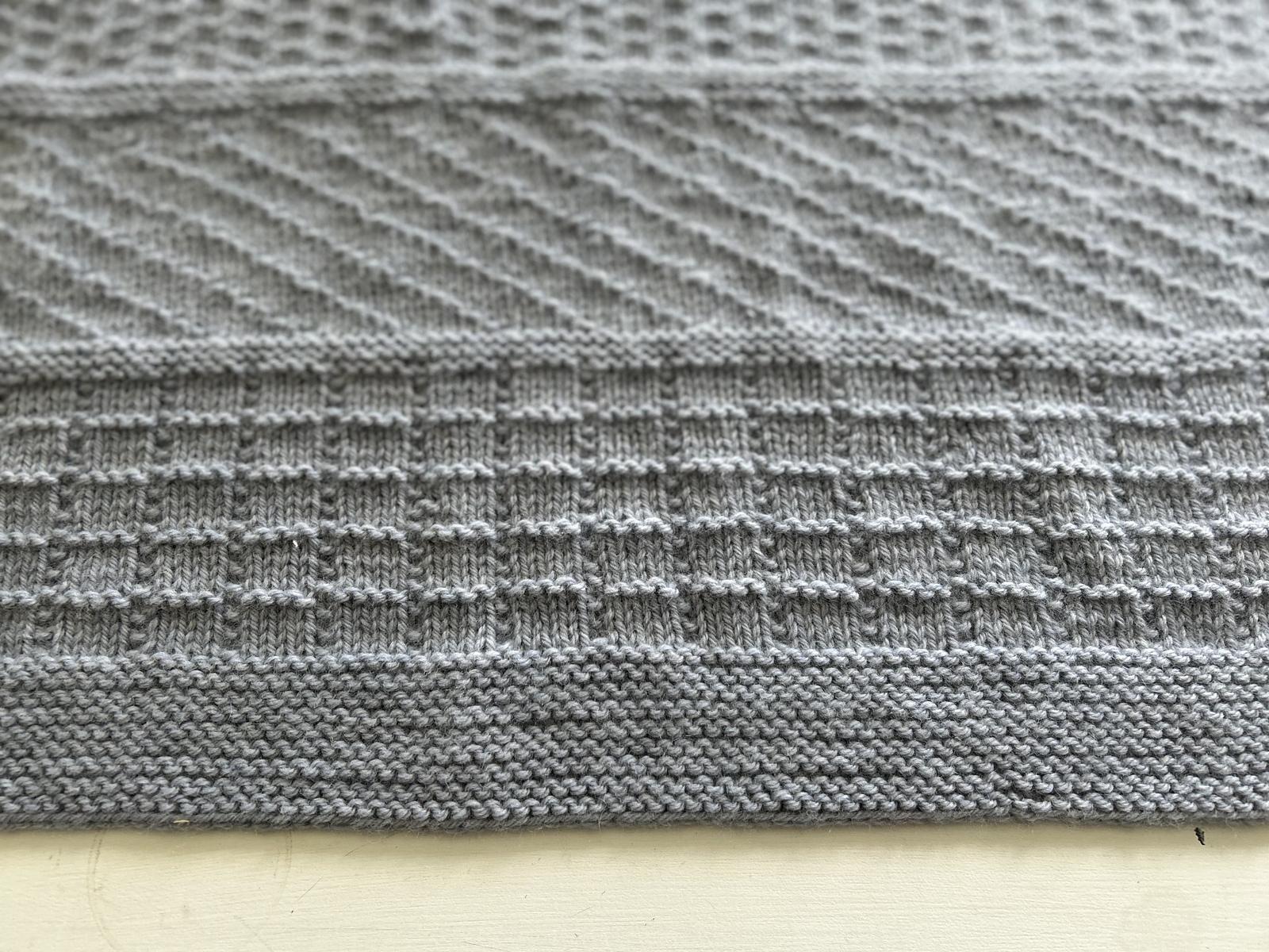 Simple Knit / Purl Blanket