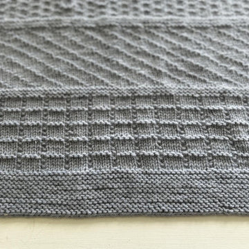Simple Knit / Purl Blanket