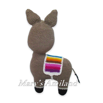 Laurence Donkey the Ami - Amigurumi Crochet Pattern