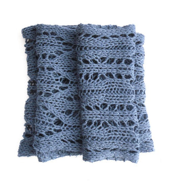 Lace Columns Infinity Scarf