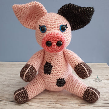 Polly the Piglet - UK Terminology - Amigurumi