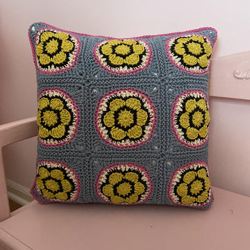 Vintage Buttons Pillow