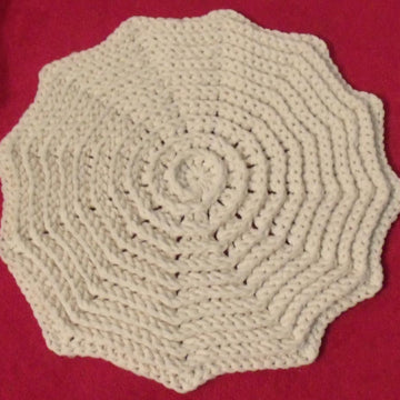 Spiral Circular Rug Bath Mat