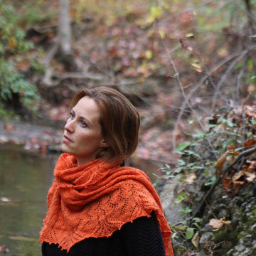 Carrot Cake Shawl