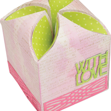 Sizzix Thinlits Dies By Lynda Kanase 6/Pkg - Petal Fold Box