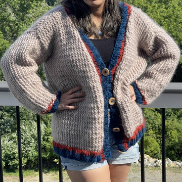 Fall Spice Nutmeg Cinnamon Cardigan