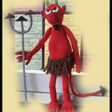 Lucifer amigurumi doll devil