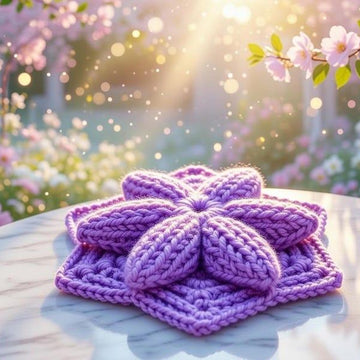 Crochet 3D Motif Pdf + Video Tutorial