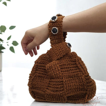 Basketweave Knot Bag Pattern
