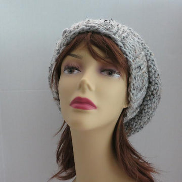 Chunky Mini-Beehive Slouch Hat Pattern