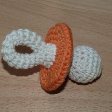 Rattle pacifier