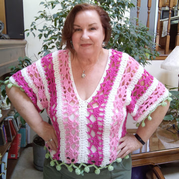 Simple Lacy Summer Top